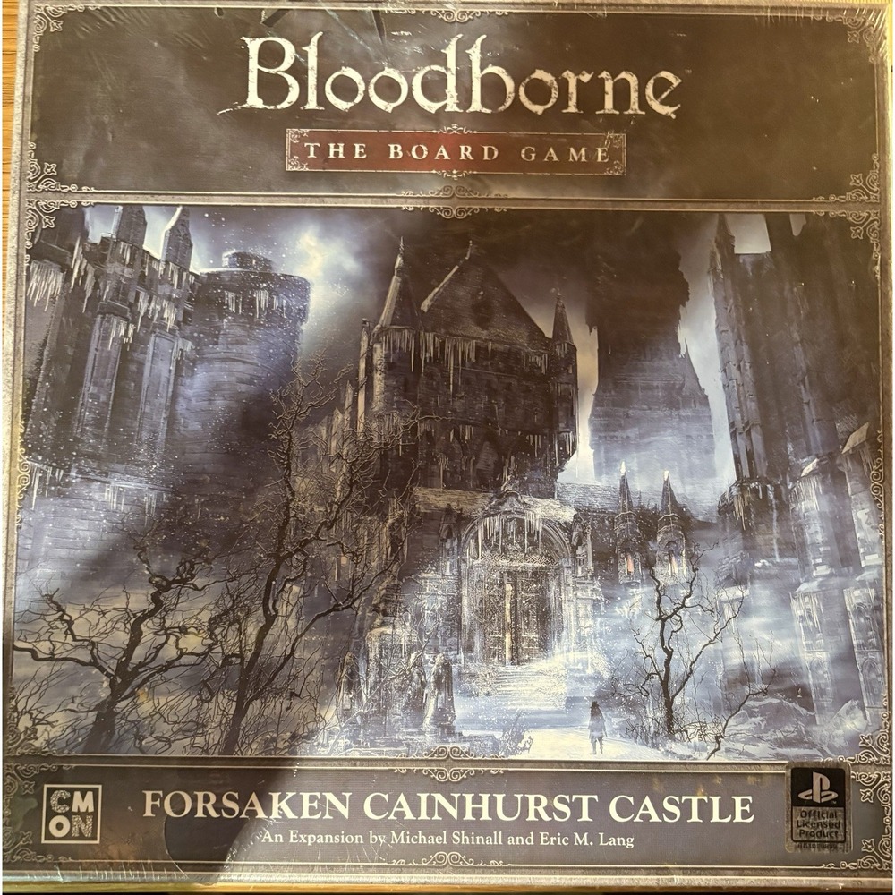 Bloodborne Board Game Forsaken Cainhurst Castle Expansion New Factory Sealed